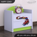 Nočna omarica Happy babies Vlak 20 SZN1